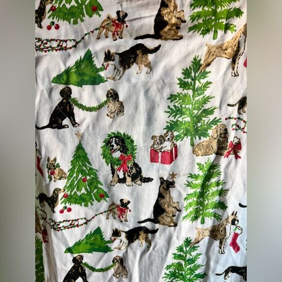 Pajama top by Danica Herrick boutique size Medium- holiday and the dog’s motif - Picture 11 of 11